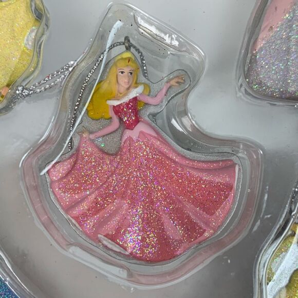 NIB Seasons from Hallmark Disney Princess Holiday Ornaments 2 Set of 5 NEW - Picture 5 of 15